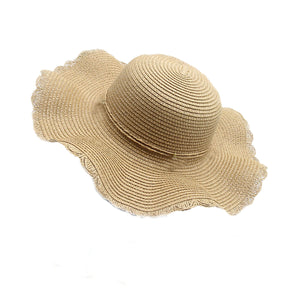 Mi Amore Gigi Large Brim Straw Hat