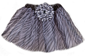 Mi Amore Gigi Flower Animal Print Tutu Skirt (Available in Multiple Colors/Styles)