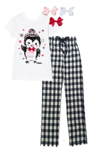 Mi Amore Gigi Interchangeable Penguin Pajama Set
