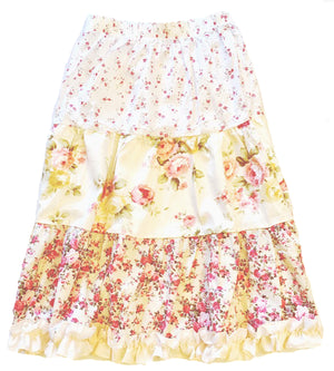 Mi Amore Gigi Long Floral Peasant Skirt